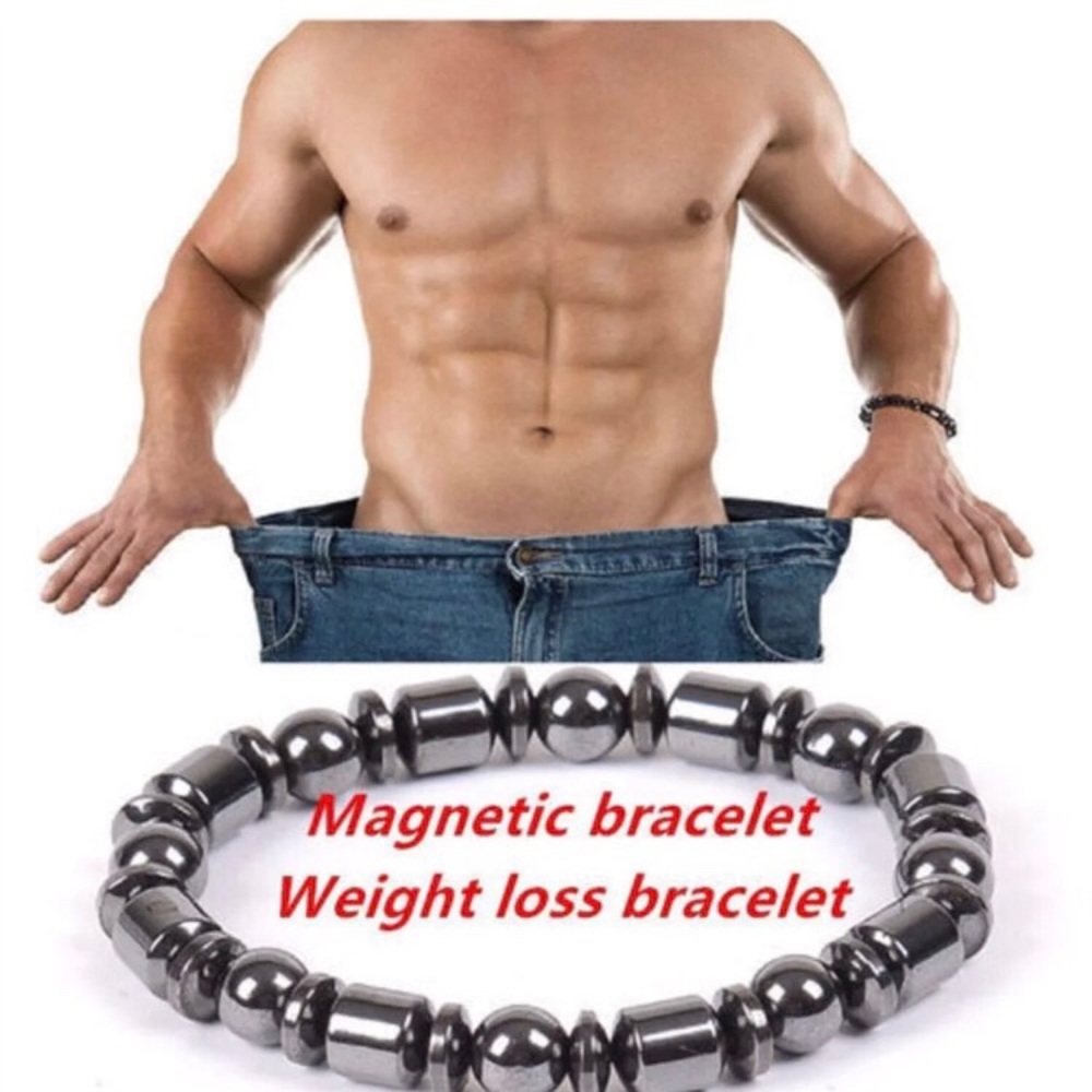 Magnetic Slimming Bracelet Black New‎ Unisex